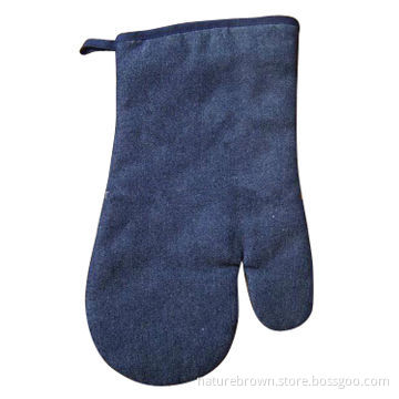 Kitchen oven gloves, made of 100% cotton
